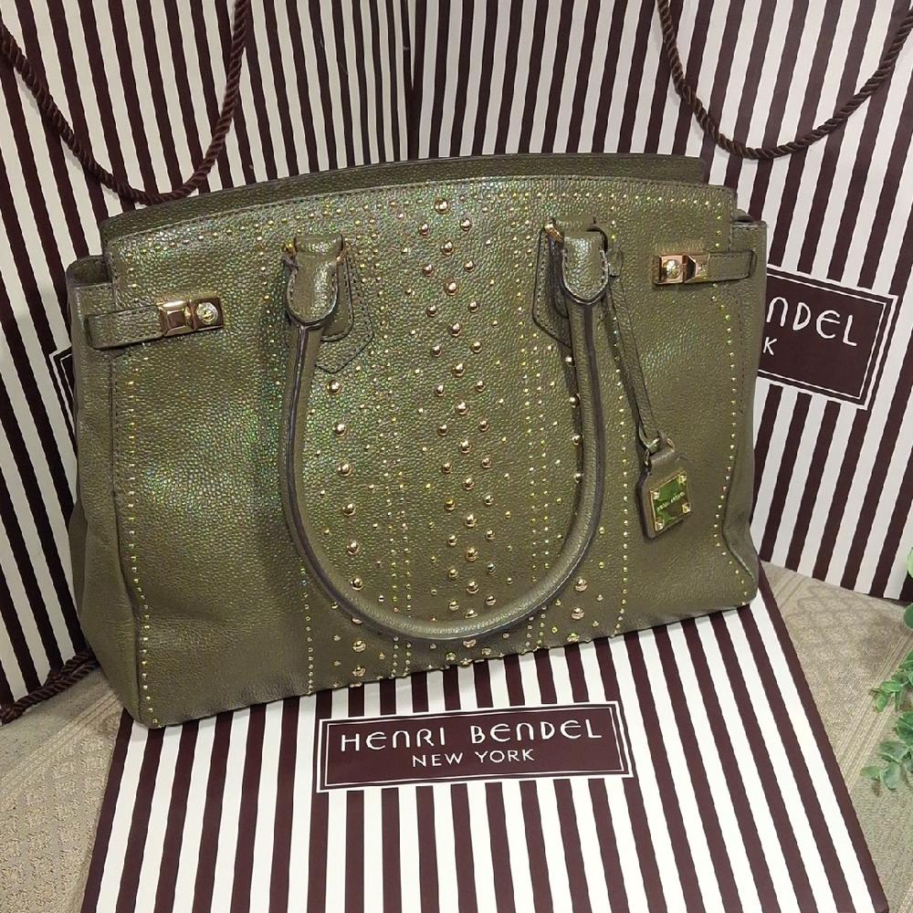 Henri Bendel Carlyle Studded Shoulder Bag